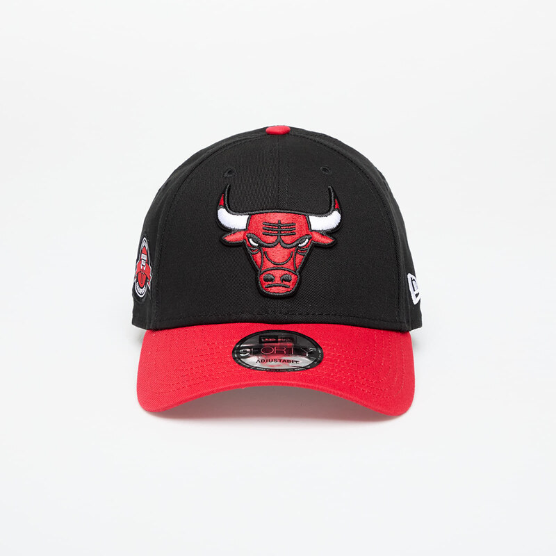Čiapka New Era Chicago Bulls 9FORTY Side Patch Adjustable Cap Black/ 63081203