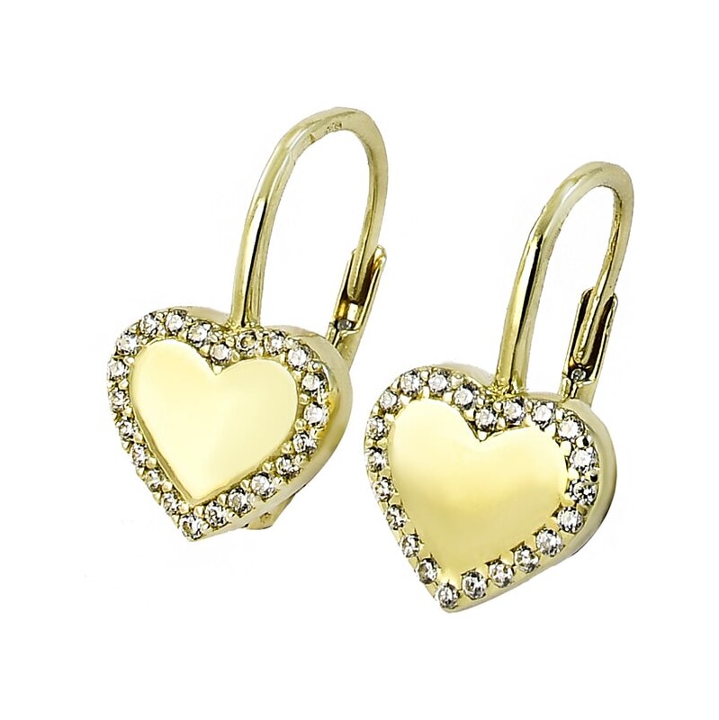 Zlaté náušnice Glare 299 63084545