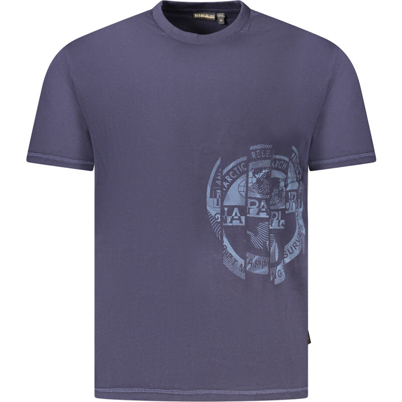 Modré tričko s krátkym rukávom Napapijri 64706107