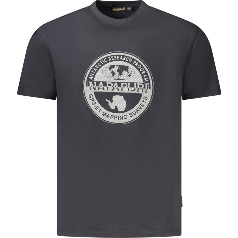 Čierne tričko Napapijri s krátkym rukávom 64702864