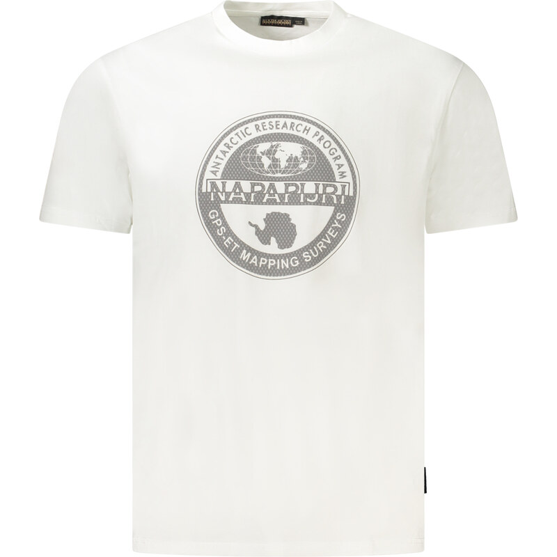 Biele tričko s krátkym rukávom Napapijri 64711412
