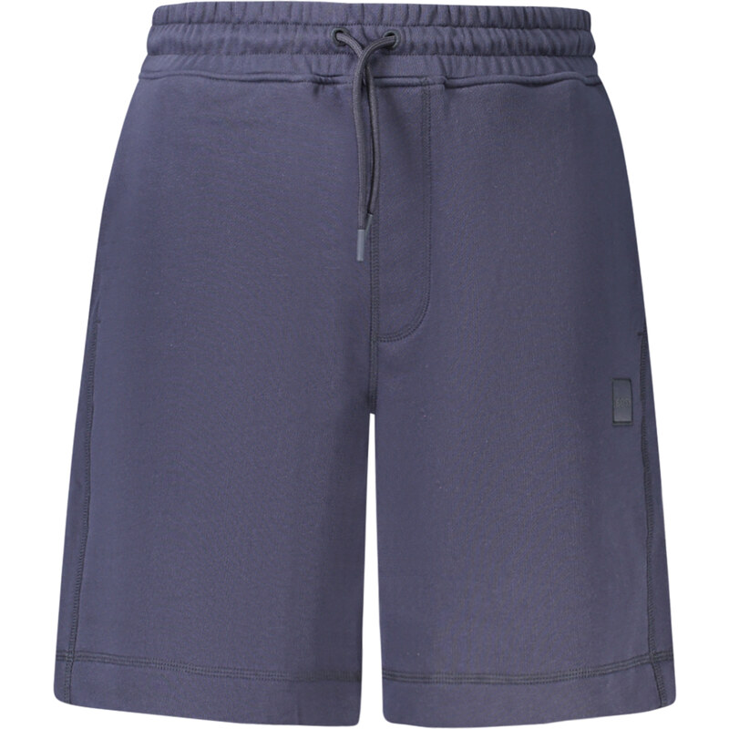Pánske modré teplákové kraťasy BOSS 64703535