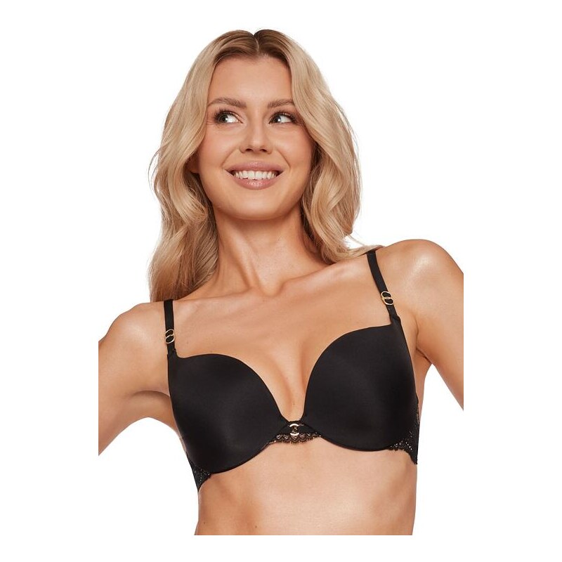 Esotiq Push-up podprsenka Truly čierna 36971814