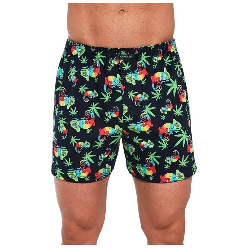 E-shop Cornette Trenírky Chameleón 1135 čierne