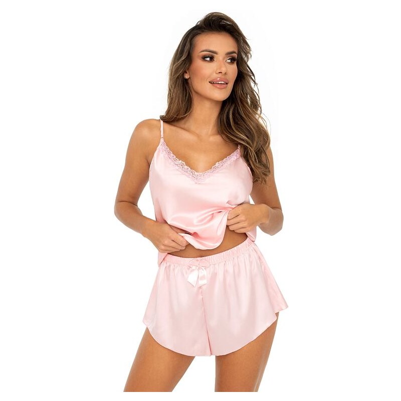 Donna Saténové pyžamo Tiffani ružové 43006867