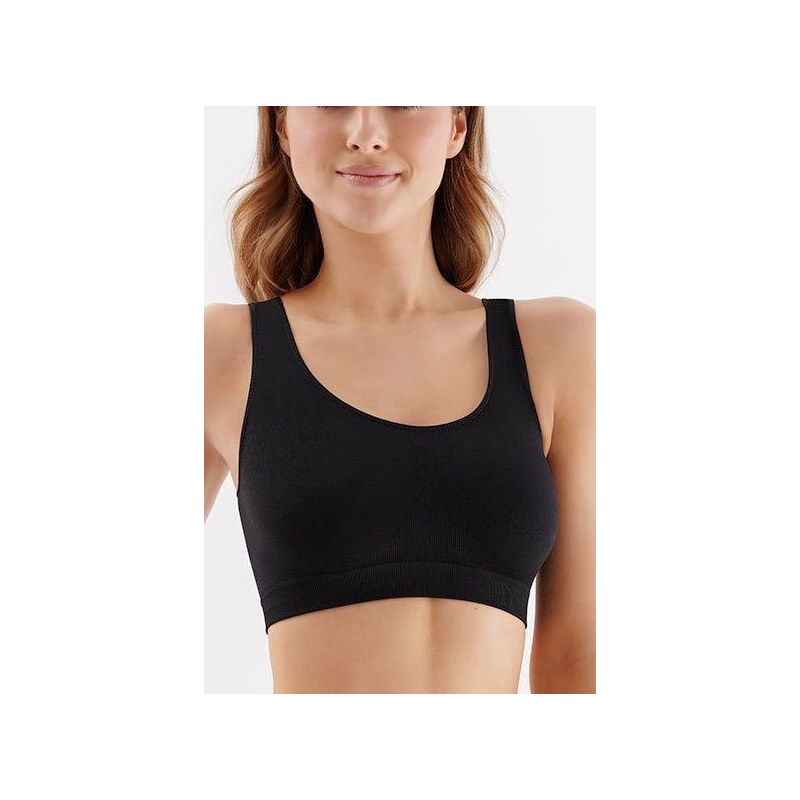 Gabriella Bezšvová podprsenka Top tank čierna 46812378