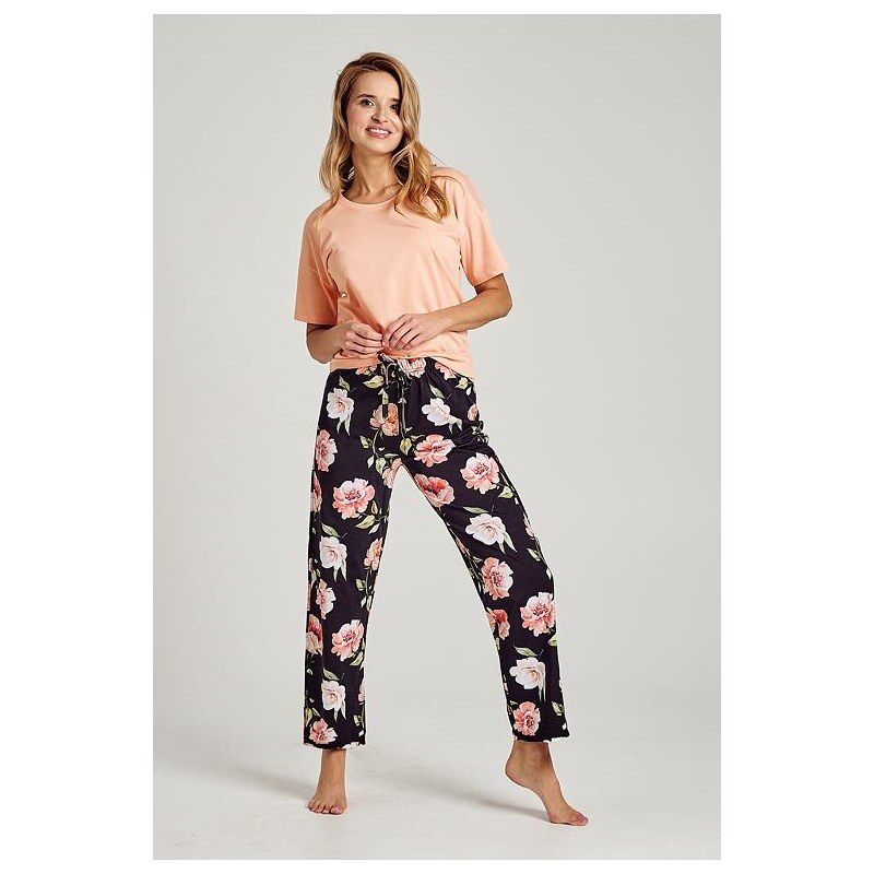 Taro Dámske pyžamo Margot broskyňové 48628324