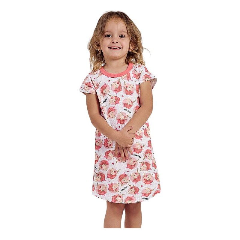 Taro Dievčenská nočná košeľa Annabel s jednorožcami 48652037