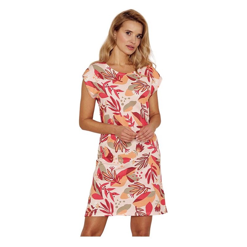 Taro Nočná košeľa Tessa s farebnými kvetmi 48672889