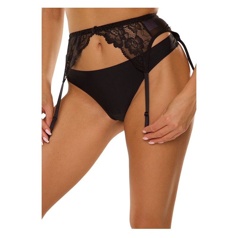 De Lafense Podväzkový pás 136 čierny 48057199