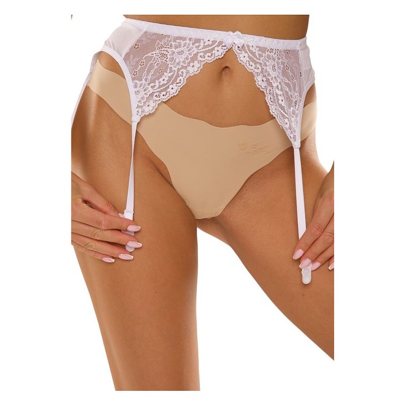 De Lafense Podväzkový pás 136 biely 47967136