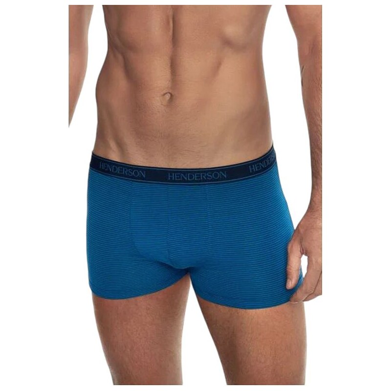 Henderson Pánske boxerky Exile modré s prúžkami 57956845