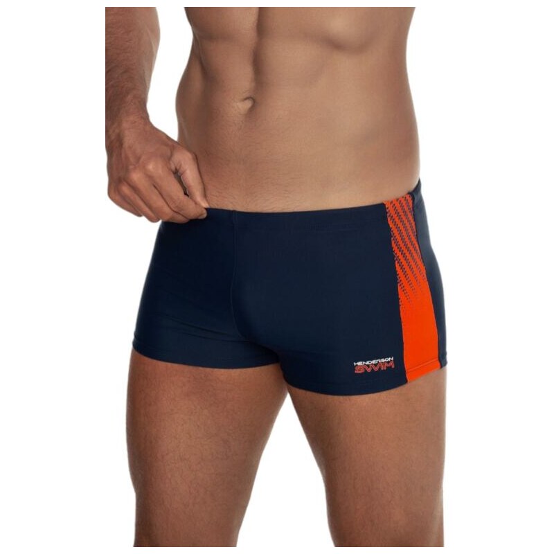 Henderson Pánske plavky Zither oranžové pruhy 57956853