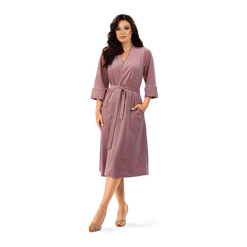 Hamana Dámsky župan Lena ružový 49158253