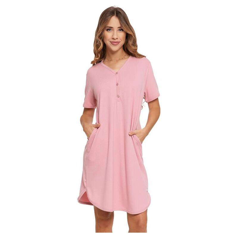 Moraj Nočná košieľka Dorina ružová 49443646