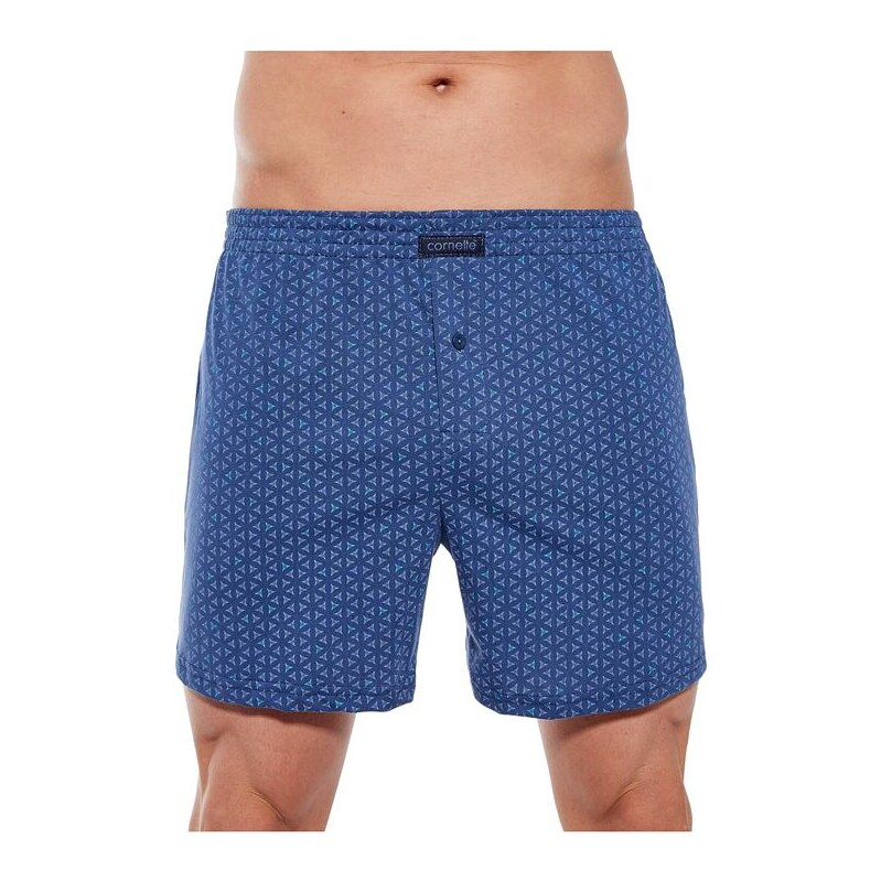 Cornette Pánske trenírky Comfort 281 modré 49832505