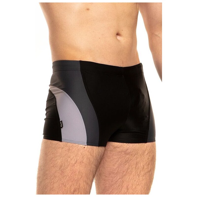 Spin Pánske plavky Haiti 4 čierno-sivé 49938118