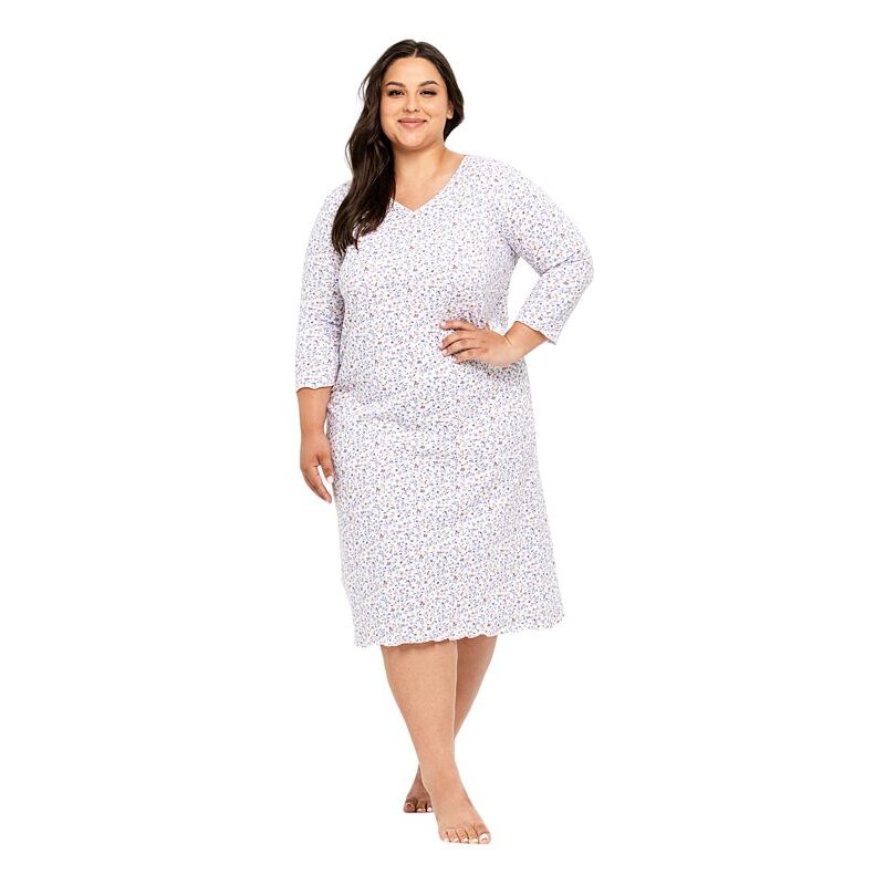 Taro Nadmerná nočná košeľa Ariella drobné kvietky 55892237