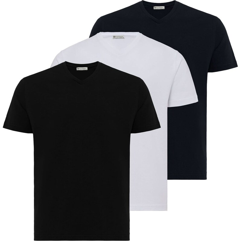 Dandalo Tričko námornícka modrá / čierna / biela 63087443