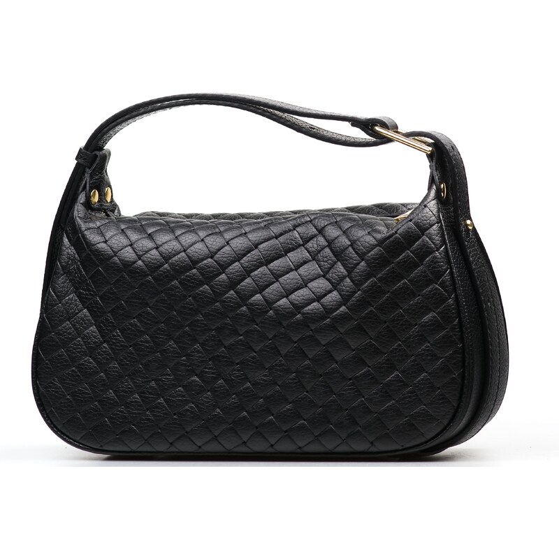 Blaire Kožená kabelka Cilly čierna 64987629