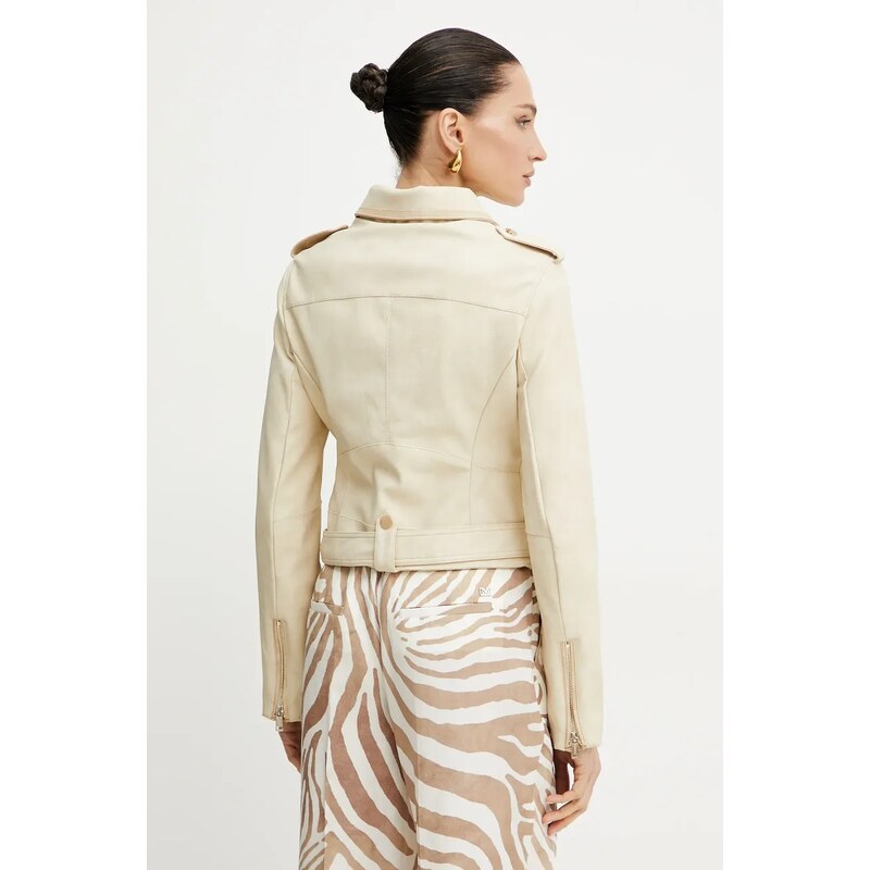 Bunda Guess béžová farba, prechodná, W5GL30 WHA90