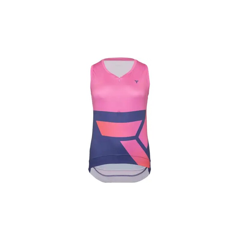 E-shop Silvini Escolca dámsky dres bez rukávov Blush/Plum vel. XS