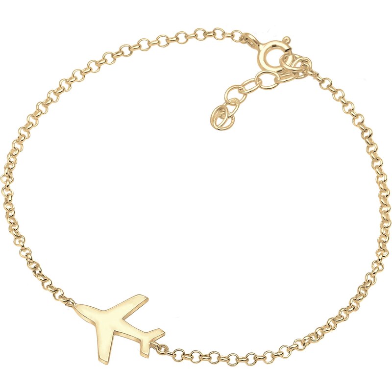 ELLI Náramok Flugzeug zlatá 54221991