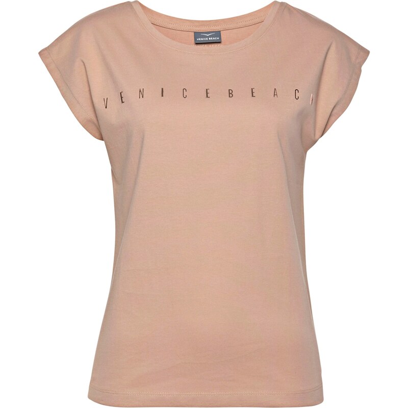 VENICE BEACH Tričko mokka / ružové zlato 63161196