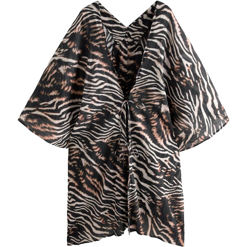 Next Kimono krémová / hnedá / čierna 63095459