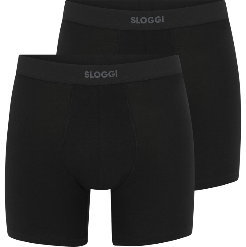 SLOGGI Boxerky EVER Ease tmavosivá / čierna 63095664