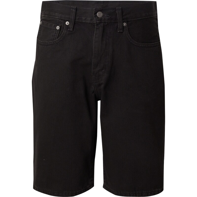 LEVIS Džínsy 469 Loose Shorts čierny denim 63095704