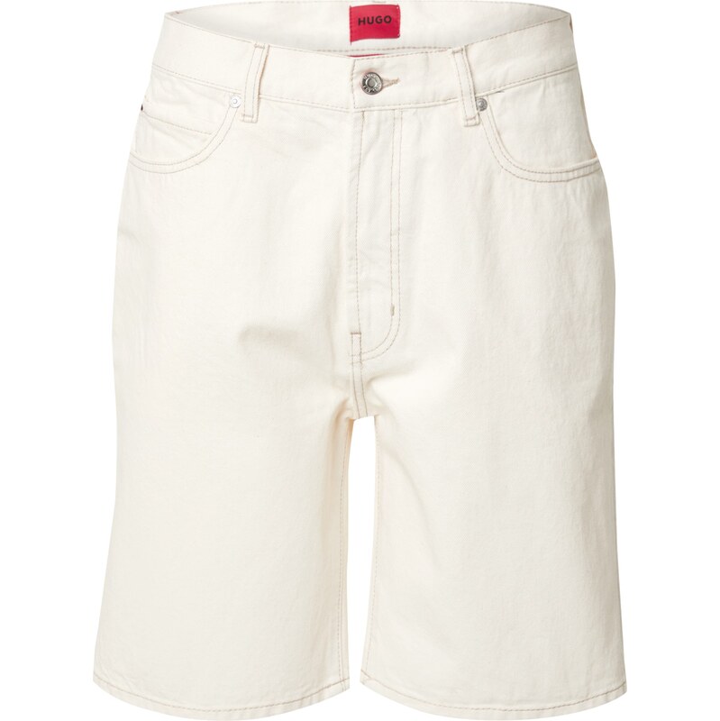 HUGO Džínsy krémová 63095703