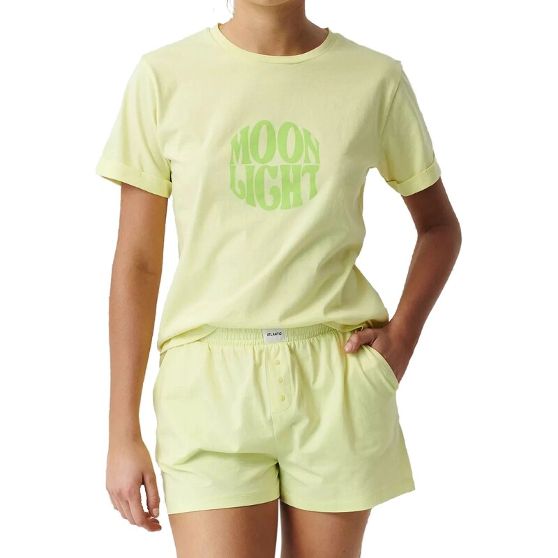 Atlantic Dámske pyžamo 487 limeta 63091804