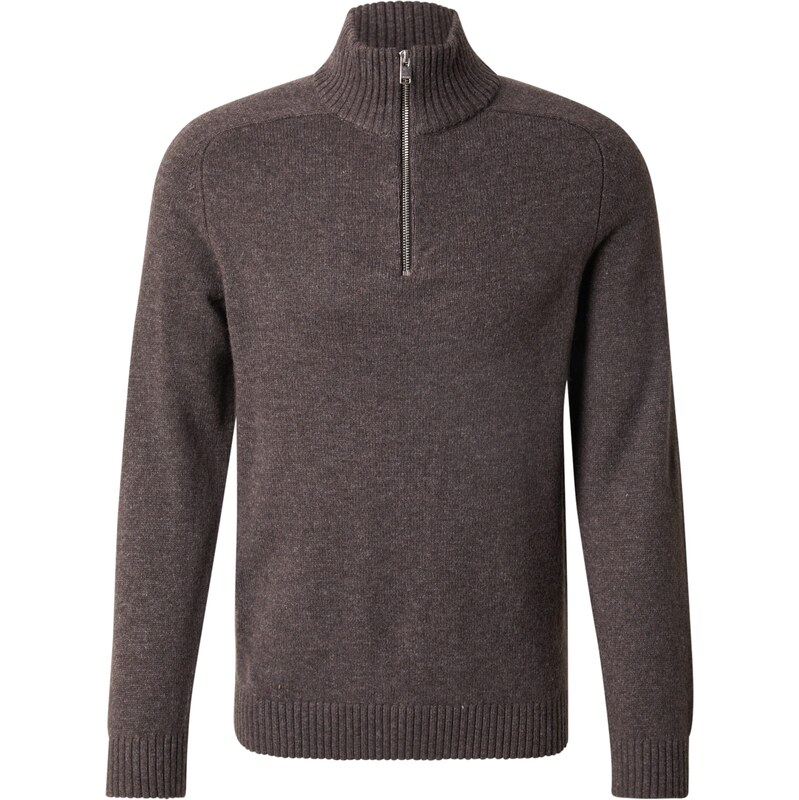 SELECTED Sveter SLHNICO tmavosivá 63115926