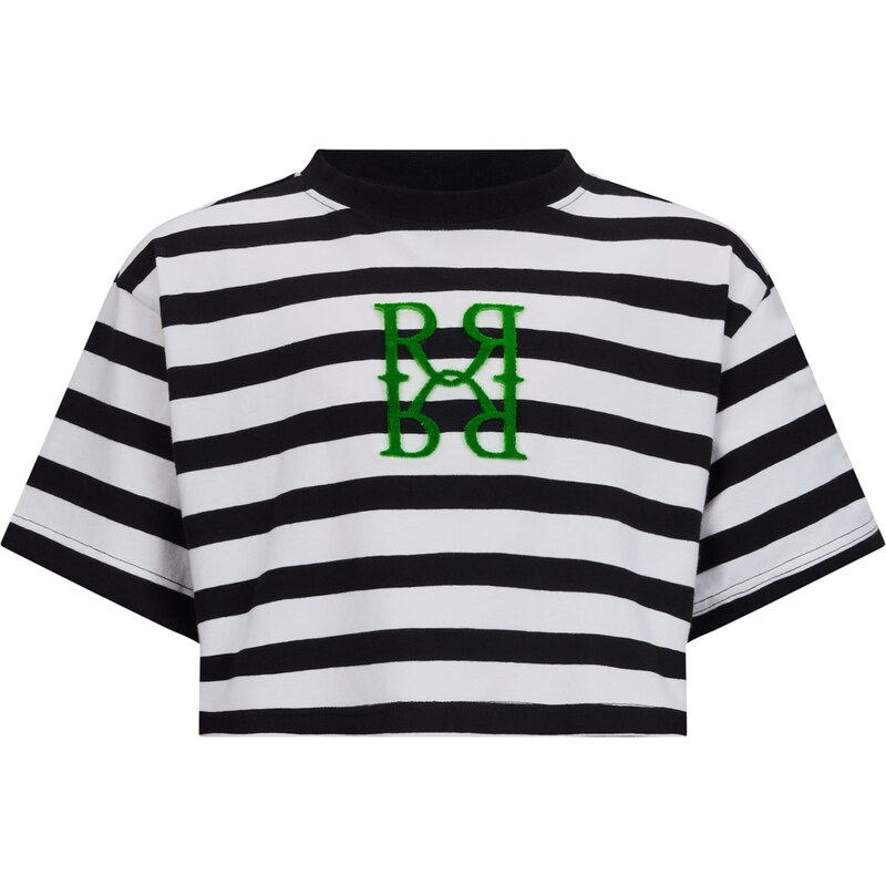 Retour Jeans Tričko Cindy zelená / čierna / biela 63309938