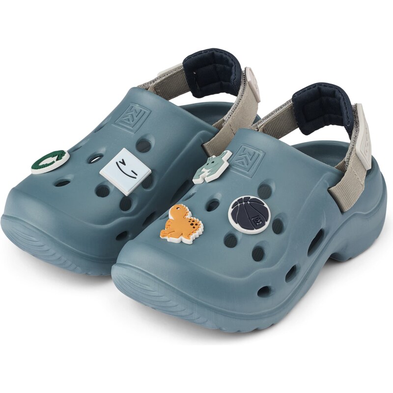 Liewood Otvorená obuv Milas námornícka modrá / enciánová / sivobéžová 63169347