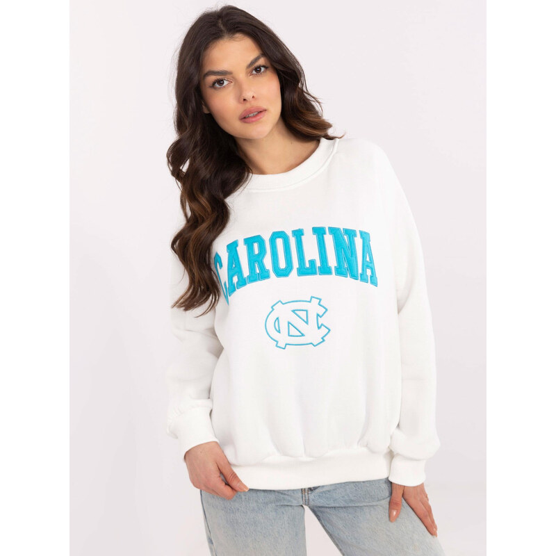 BASIC Smotanová dámska oversize mikina bez kapucne EM-BL-857-1.92P 61779944