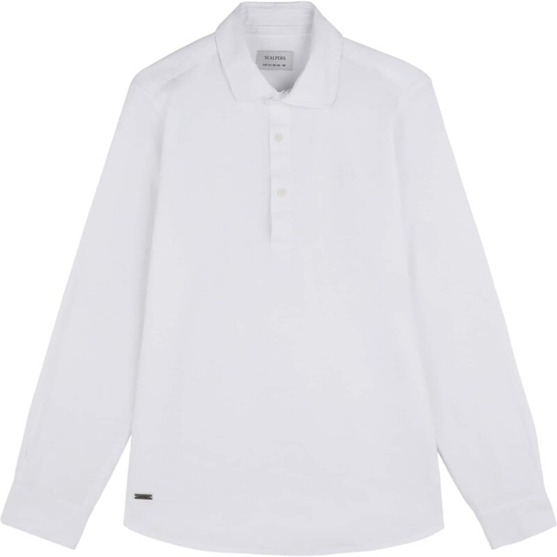 Scalpers Košeľa šedobiela 63159711