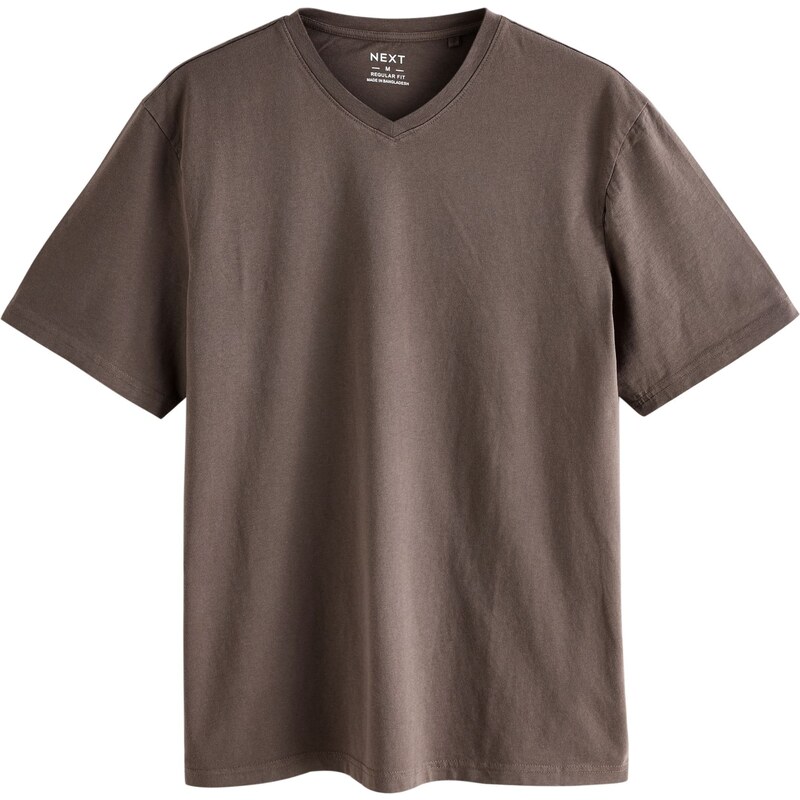 Next Tričko Essential čokoládová 65677718