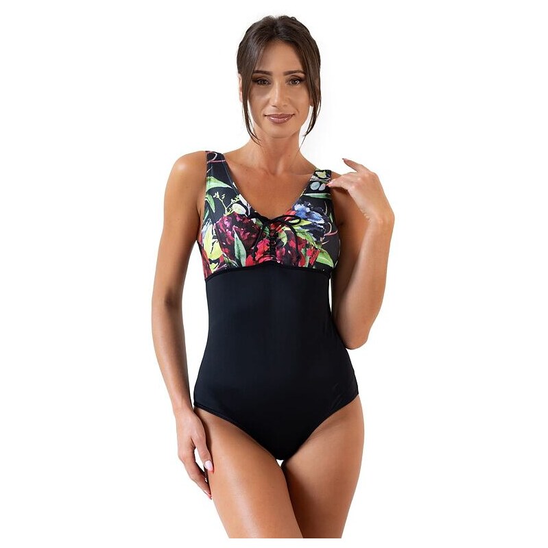 Spin Dámske jednodielne plavky Barbados čierne 63208874