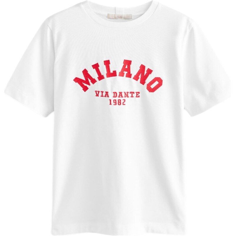 Next Tričko červená / biela 63162551