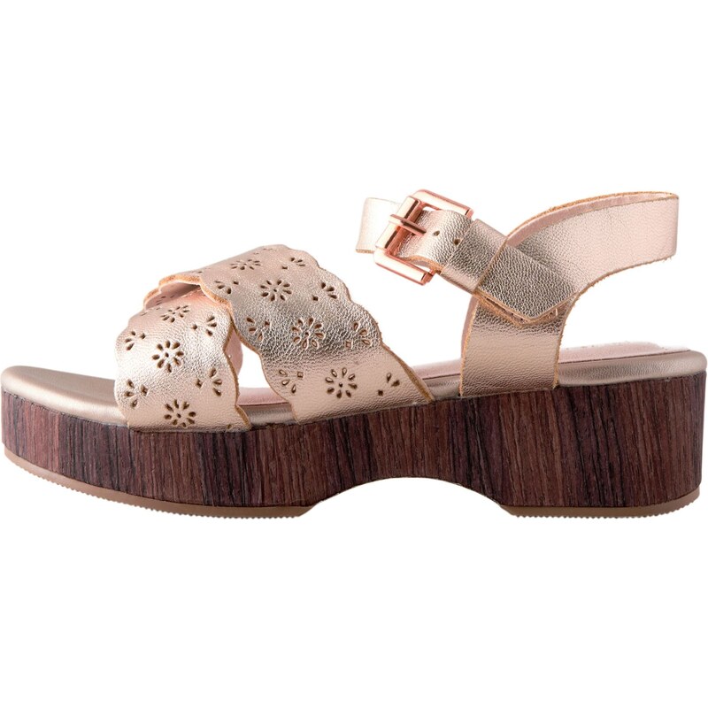 Next Sandále ružové zlato 63095407