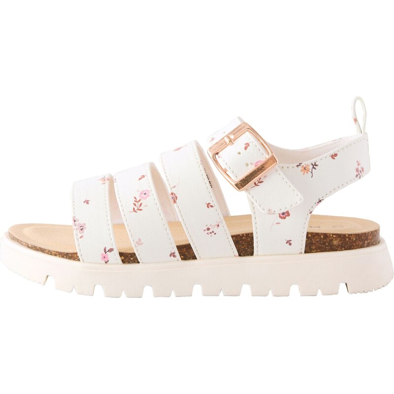 Next Sandále svetlooranžová / staroružová / hrdzavo červená / biela 63095524