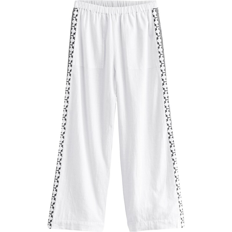 Next Nohavice čierna / biela 63163903