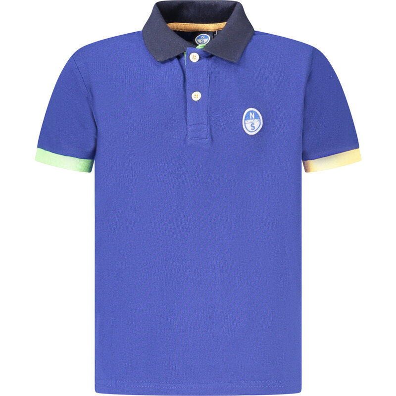 North Sails Detské modré polo tričko s krátkym rukávom 64710429