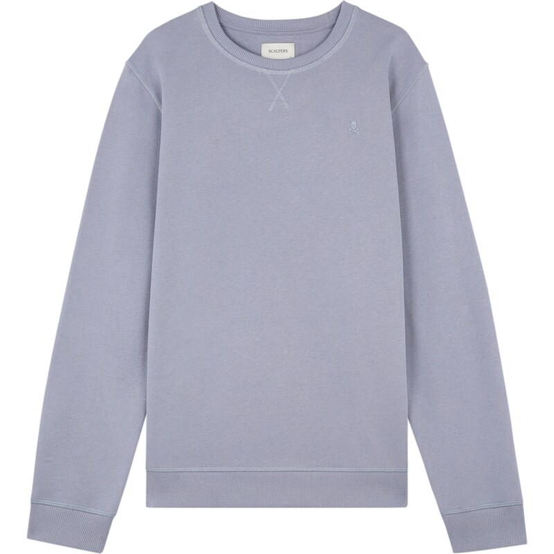 Scalpers Mikina modrosivá 63116117