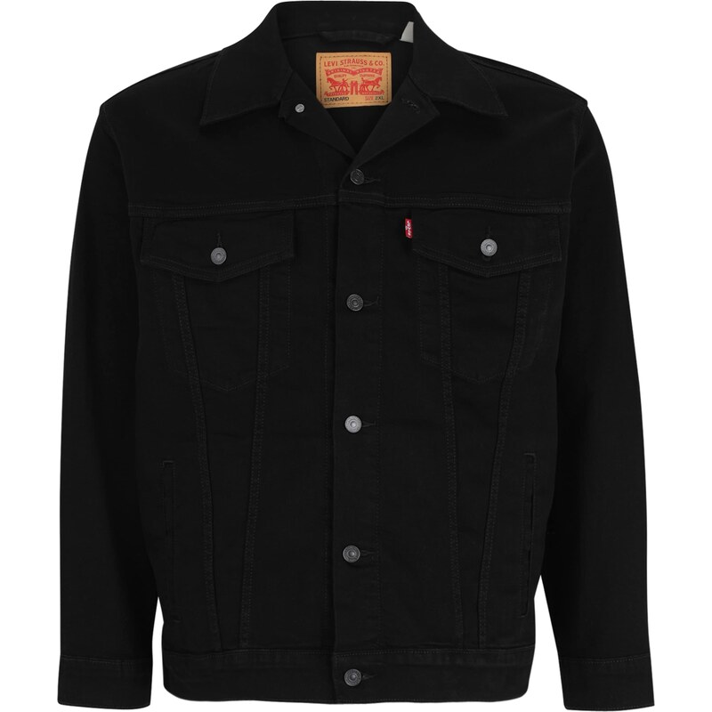 Levis Big & Tall Prechodná bunda Trucker Jacket (Big & Tall) čierna 63308940