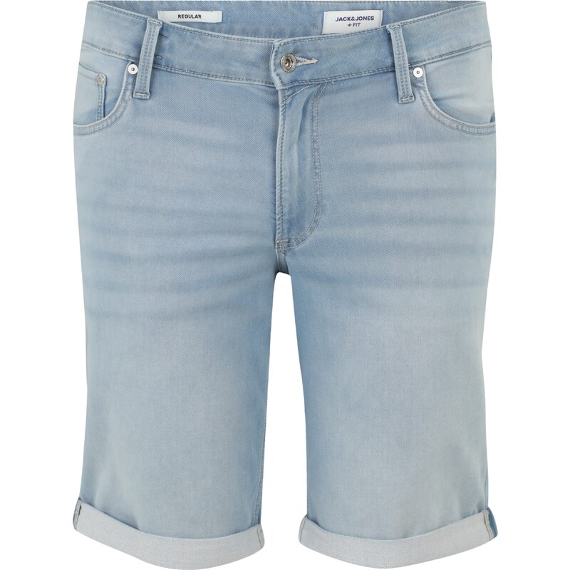 Jack & Jones Plus Džínsy JJIRick JJIcon modrá denim / svetlomodrá 63135283