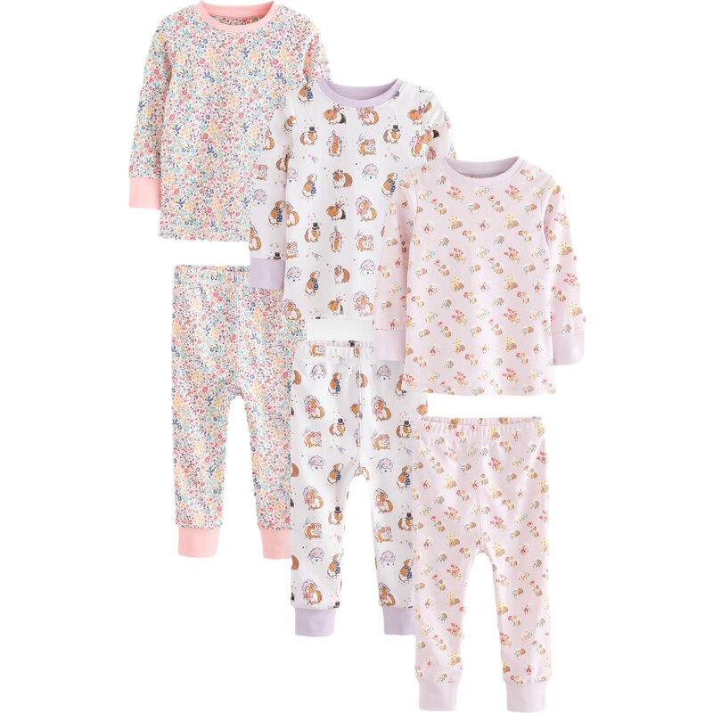 Next Pyžamo Cath Kidston hnedá / orgovánová / ružová / biela 63107979