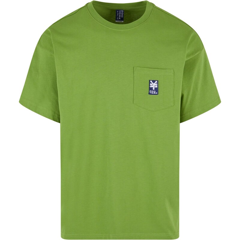 ZOO YORK Tričko námornícka modrá / kiwi / biela 63762458